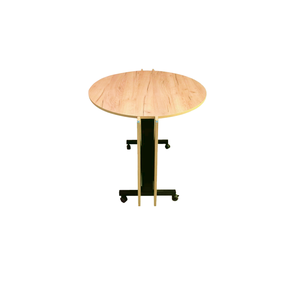 Стол-книжка PATERN 1, цвет дуб крафт золотой/ черный