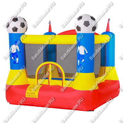 Коммерческий надувной батут "Весёлый футболист"  2.3*2.2*1.9 м