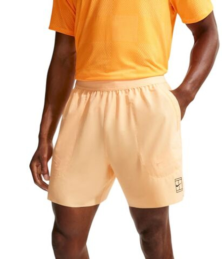 Теннисные шорты Nike Court Advantage Dri-Fit 6in - tangerine tint/black