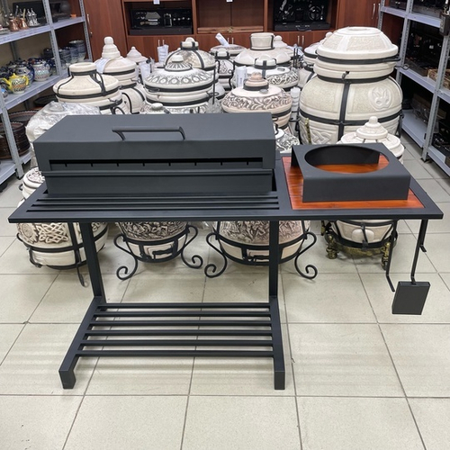 Мангал-гриль в стиле лофт 4мм