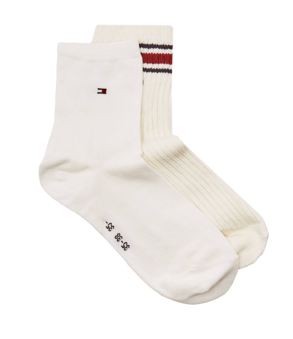 Носки 2 пары SPORTY Tommy Hilfiger - кремовый(701224914)