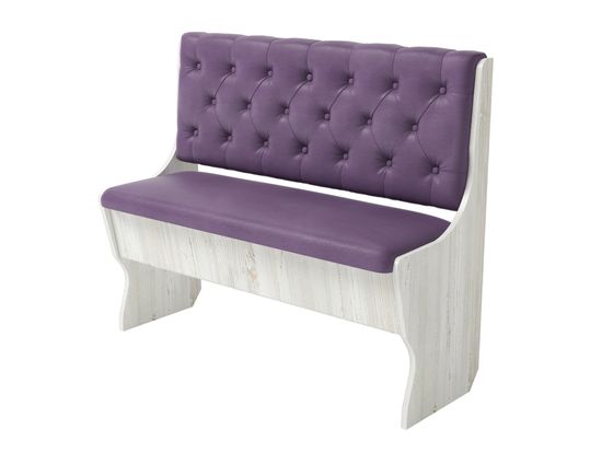 Диван bravo "Оливьер" (Сосна Винтерберг/Кожзам Marvel Viola) -G/Л3