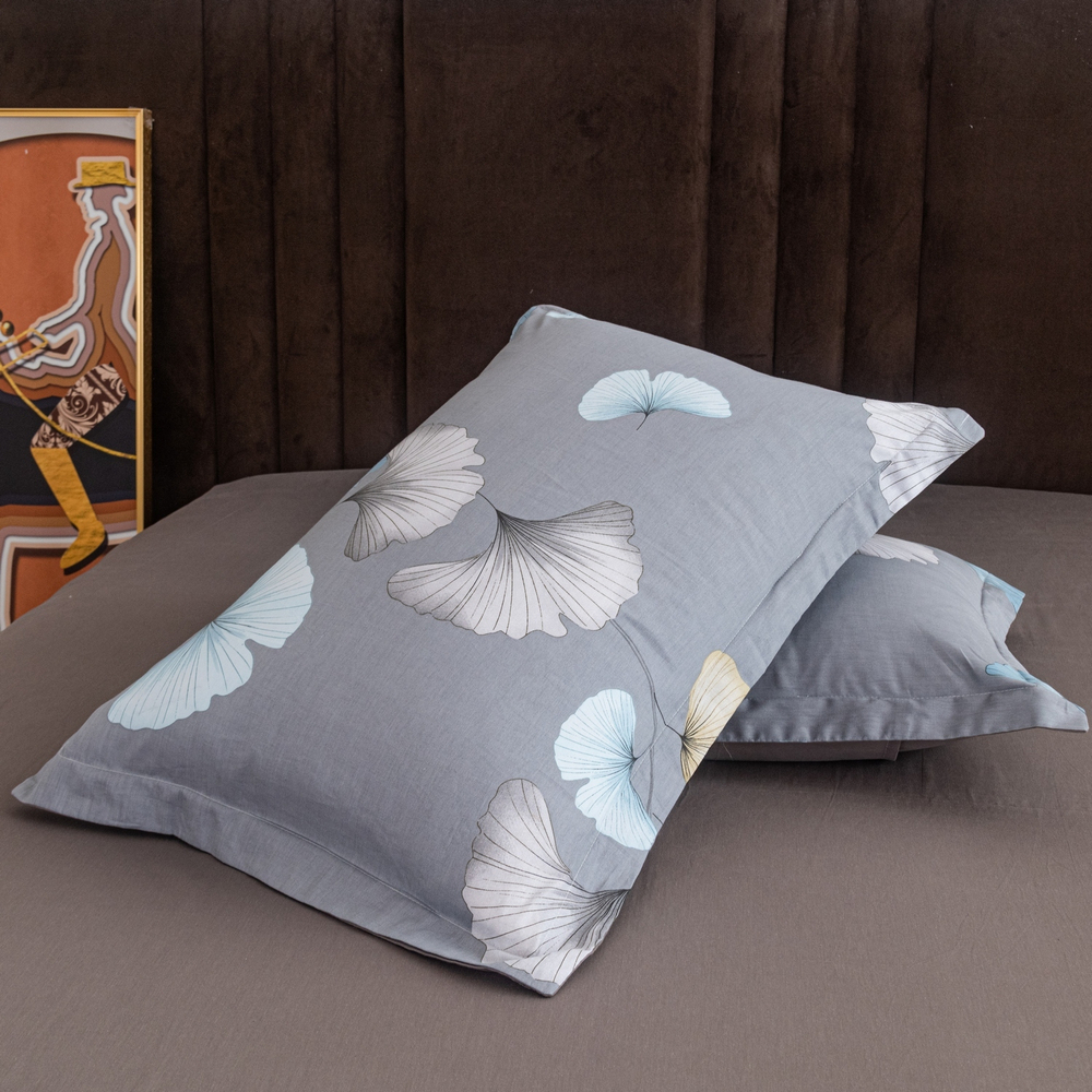 Комплект постельного белья Сатин с Одеялом 100% хлопок 160x80 на резинке OBR132