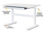 Детский стол ErgoKids Boston Lite White (арт.TH-210 Lite W)