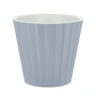 Горшок для цветов InGreen Sand D160мм, 2л c дренажной вставкой Утренний туман