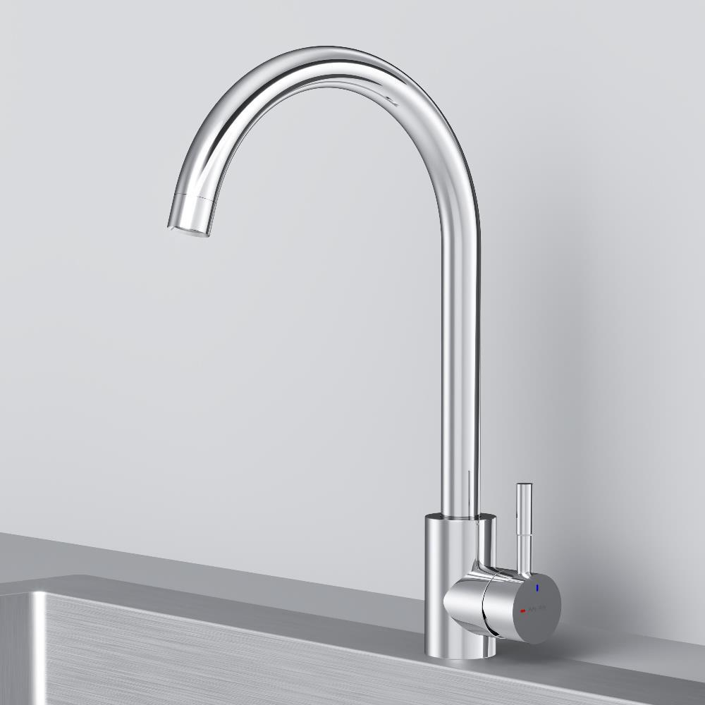 Смеситель для кухни с С-изливом, хром AM.PM X-Joy S F85B07100