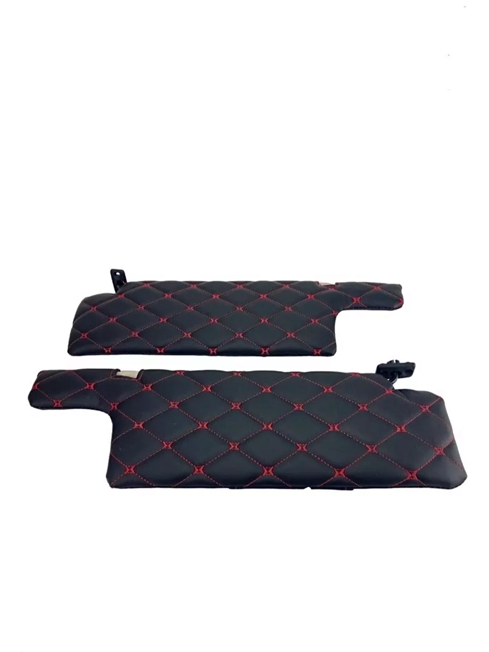 Чехлы на козырьки ВАЗ2108, 2109, 2113-2115(красная Бабочка)