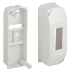 Корпус пластиковый навесной ЭРА SIMPLE КМПн 1/2 IP20 белый | Корпуса пластиковые распределительные