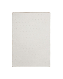 Zara Home плед детский из хлопка, оранжевый, 70x100 см