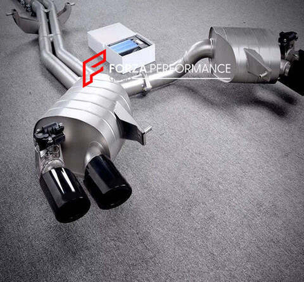 Спортивная выхлопная система с заслонками для Porsche Macan S 95B 3.0T/3.6T Порше Макан