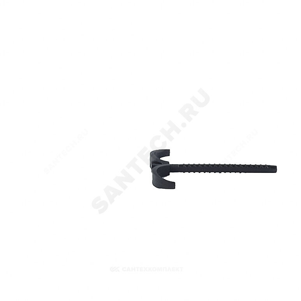 Крюк двухсторонний L=10см для труб Дн 10-32 Rehau 12573881002