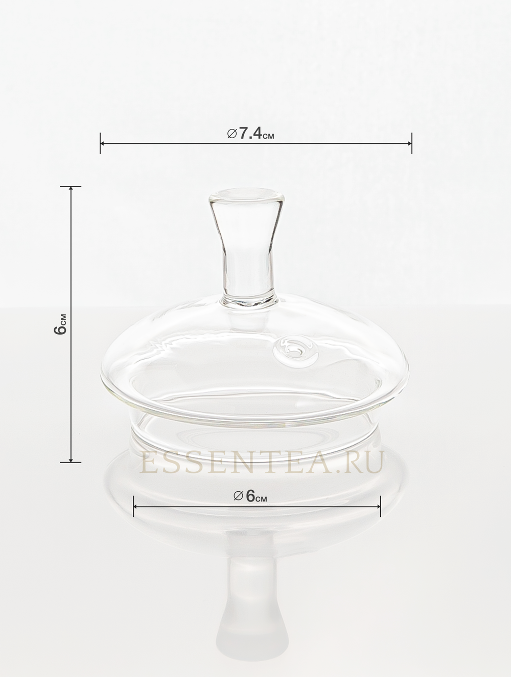 Крышка стеклянная для чайника серии "Венши"