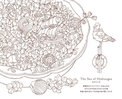 Seasonal Wreaths of plants and friends. Coloring Book