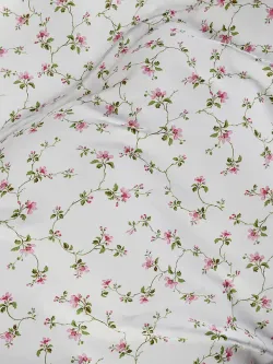 Ткань для пошива "Весенние цветы" Сказка перкаль, длина 10 м., ширина 2,2 м.