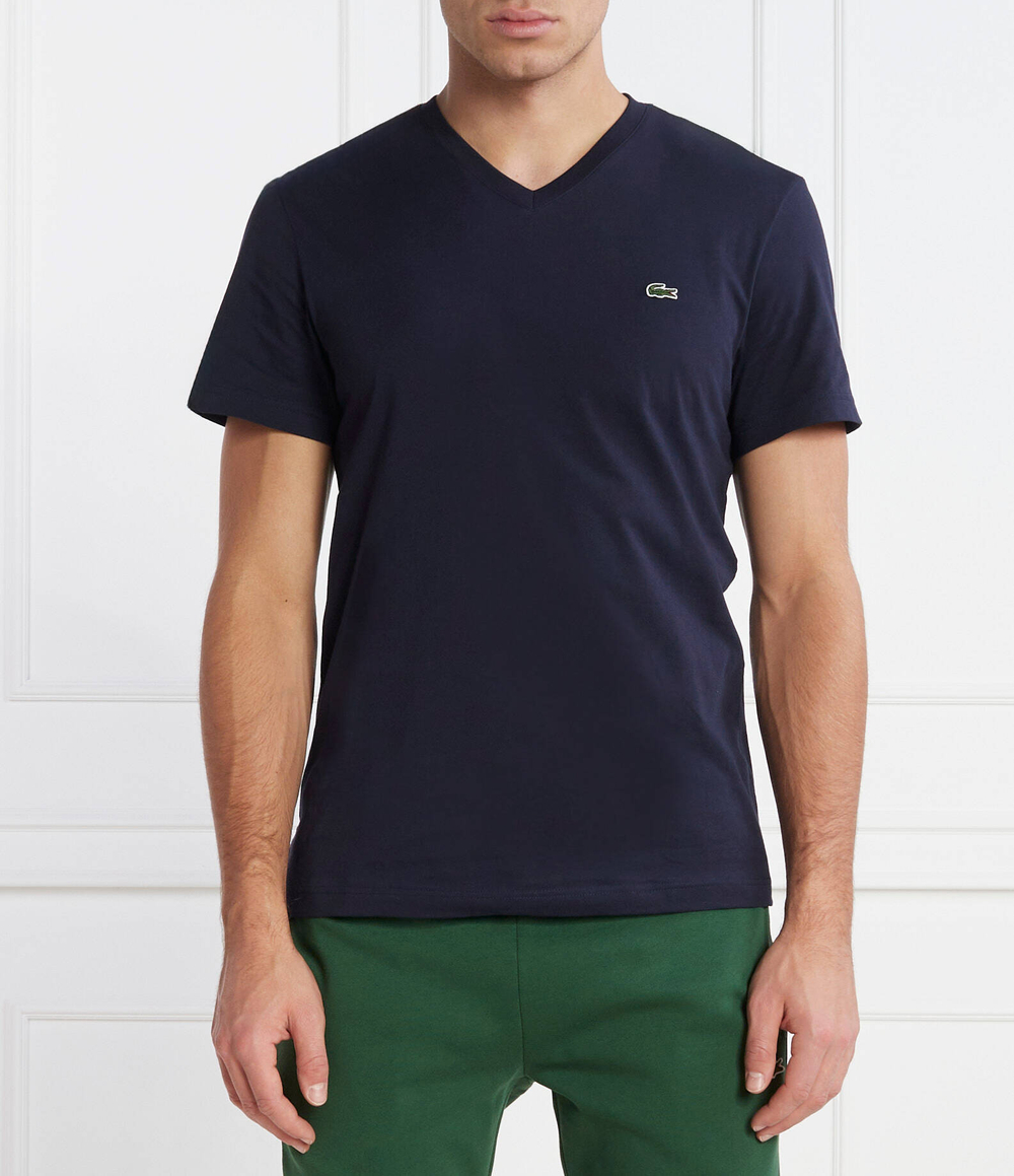 Футболка Lacoste - темно-синий(TH2036)