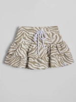 Летний костюм детский с юбкой-шорты