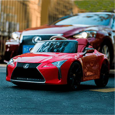 Детский электромобиль "Lexus LC500" JE1618 12V,красный