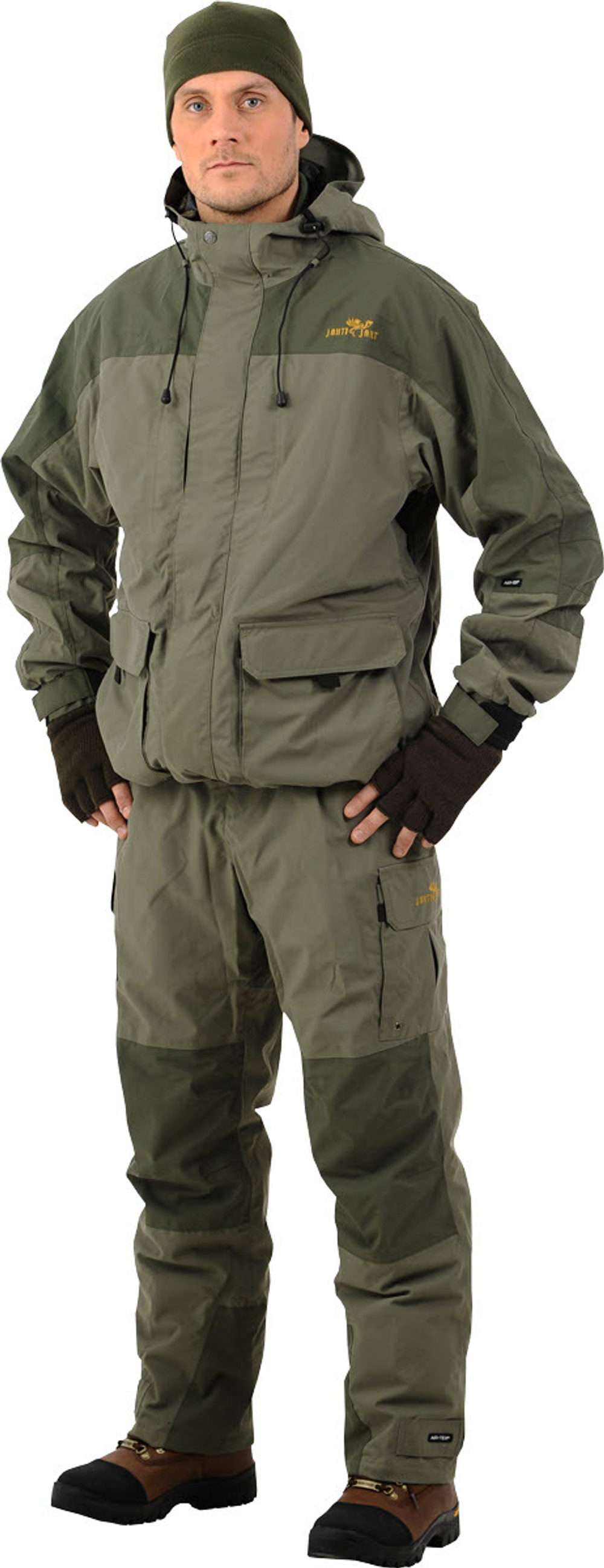 Перчатки JahtiJakt Half finger Green