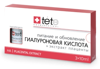Гиалуроновая кислота + экстракт плаценты, 3х10 мл