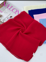 Однотонные платки из марлёвки