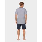 Мужская пижама темно-синяя в полоску Tom Tailor 71077/5607 632