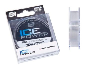 Леска монофильная Team Salmo ICE POWER 50 м, 0,10 мм