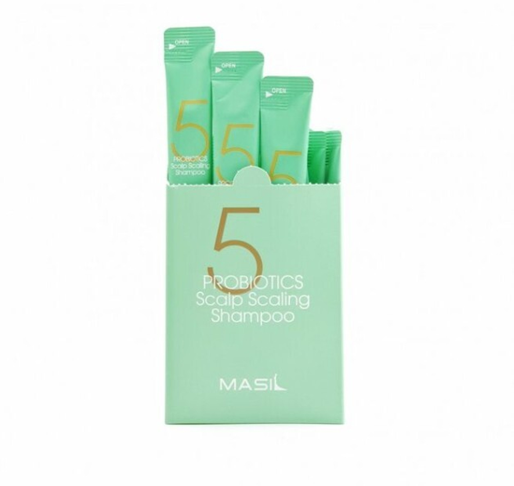 Шампунь глубоко очищающий с пробиотиками Masil 5 Probiotics scalp scaling shampoo