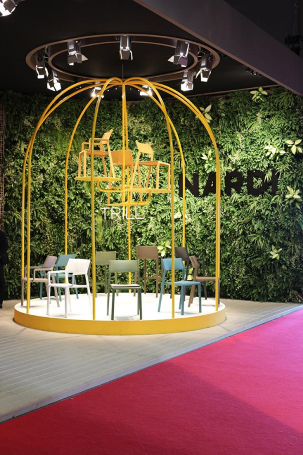 Кресло пластиковое Nardi Trill Armchair, белый