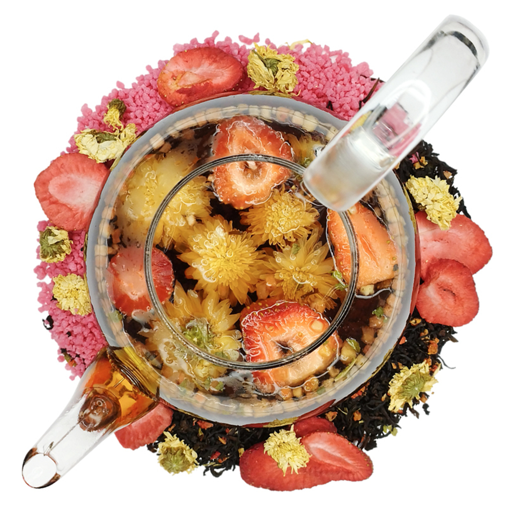 Чай Tasteabrew СЛАДКАЯ КЛУБНИКА / Sweet strawberry (для чайника)