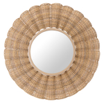 Зеркало настенное Bergenson Bjorn Lia, 61 см, бежевое