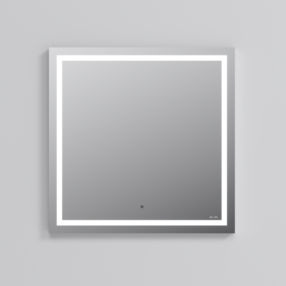 Универсальное зеркало настенное с контурной LED-подсветкой, 70 см AM.PM Gem M91AMOX0701WG