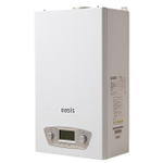 Котел газовый настенный Oasis Eco RE-24 двухконтурный (Отопление + ГВС) до 240 м2 закрытая камера сгорания