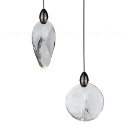 Подвесной светильник Cloyd GLOCK-C P2 / Ø20 см - черный (арт.12605)