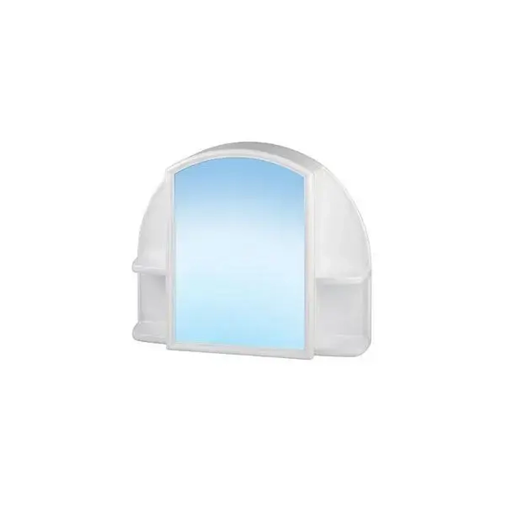 Шкафчик зеркальный ОРИОН снежно-белый