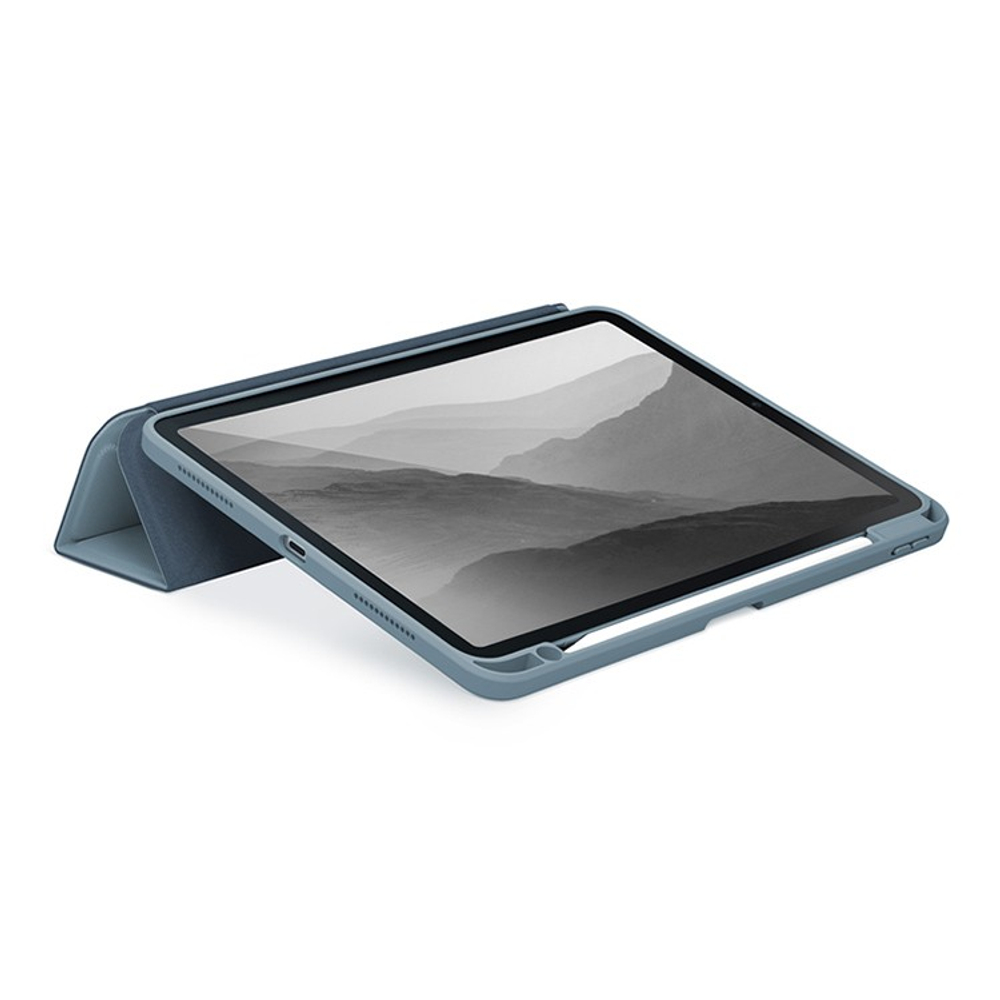 Uniq для iPad Air 13 (2024/25) чехол Moven Stone Blue