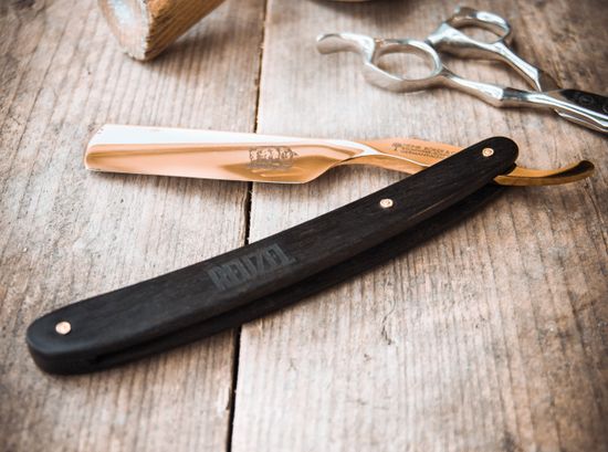 Опасная бритва Böker Golden Reuzel Razor Axe 6/8
