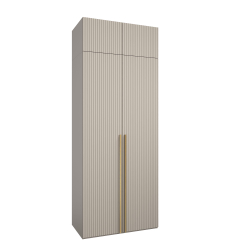 Шкаф для одежды Аляска, шкаф, серо-коричневый