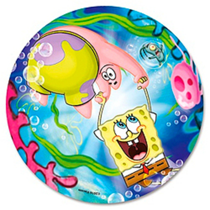 Тарелка-Губка-Боб-17см-8шт