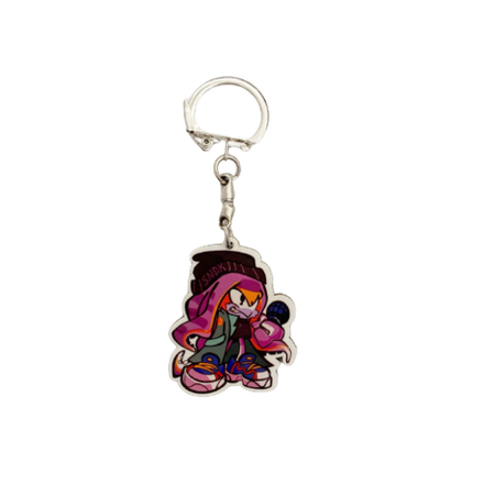 Деревянный брелок Осьминог