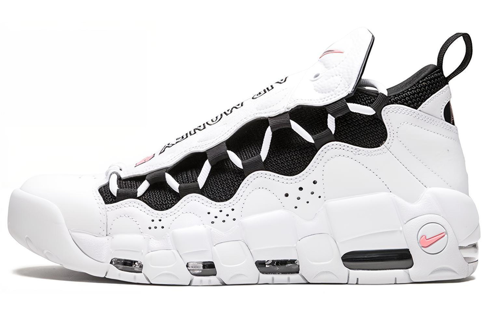 Кроссовки Nike Air More Money White Black Coral Chalk