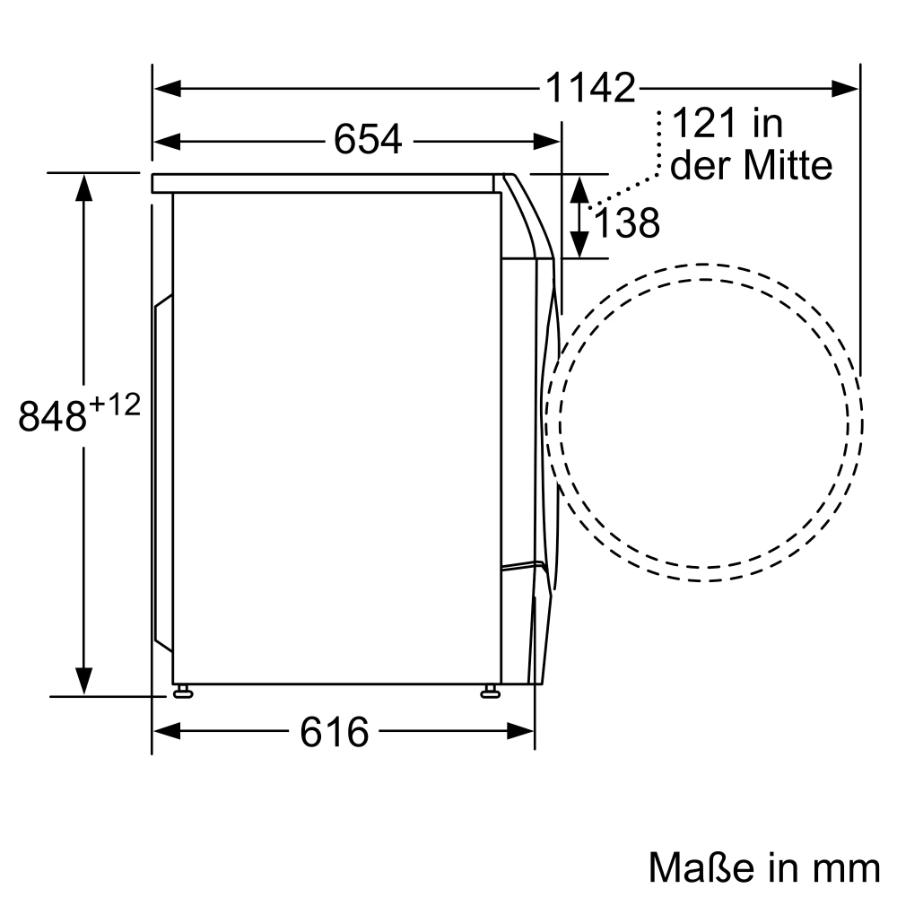 Стиральная машина Bosch WDU8H542EU с сушкой