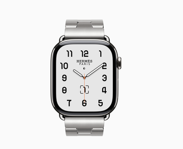 Apple Watch Hermès Series 11 42 mm Блочный Satine Grand H (Size L)