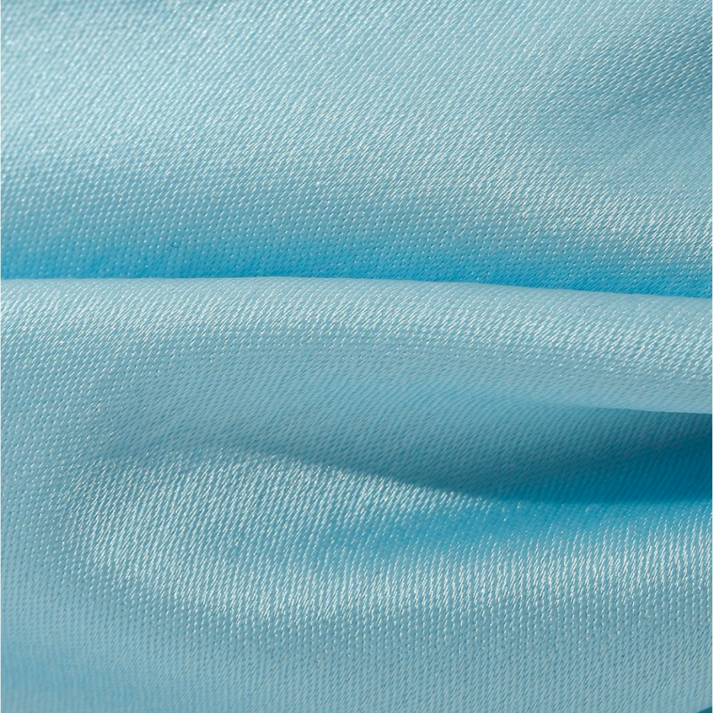 Ободок-узел голубой