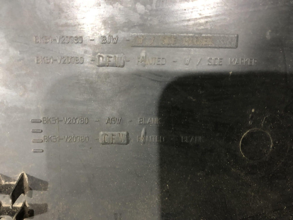 Накладка двери передней правой Ford Transit 7 14-нв Б/У Оригинал BK31V20780