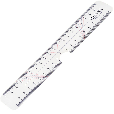 Линейка для разметки бровей Henna Expert