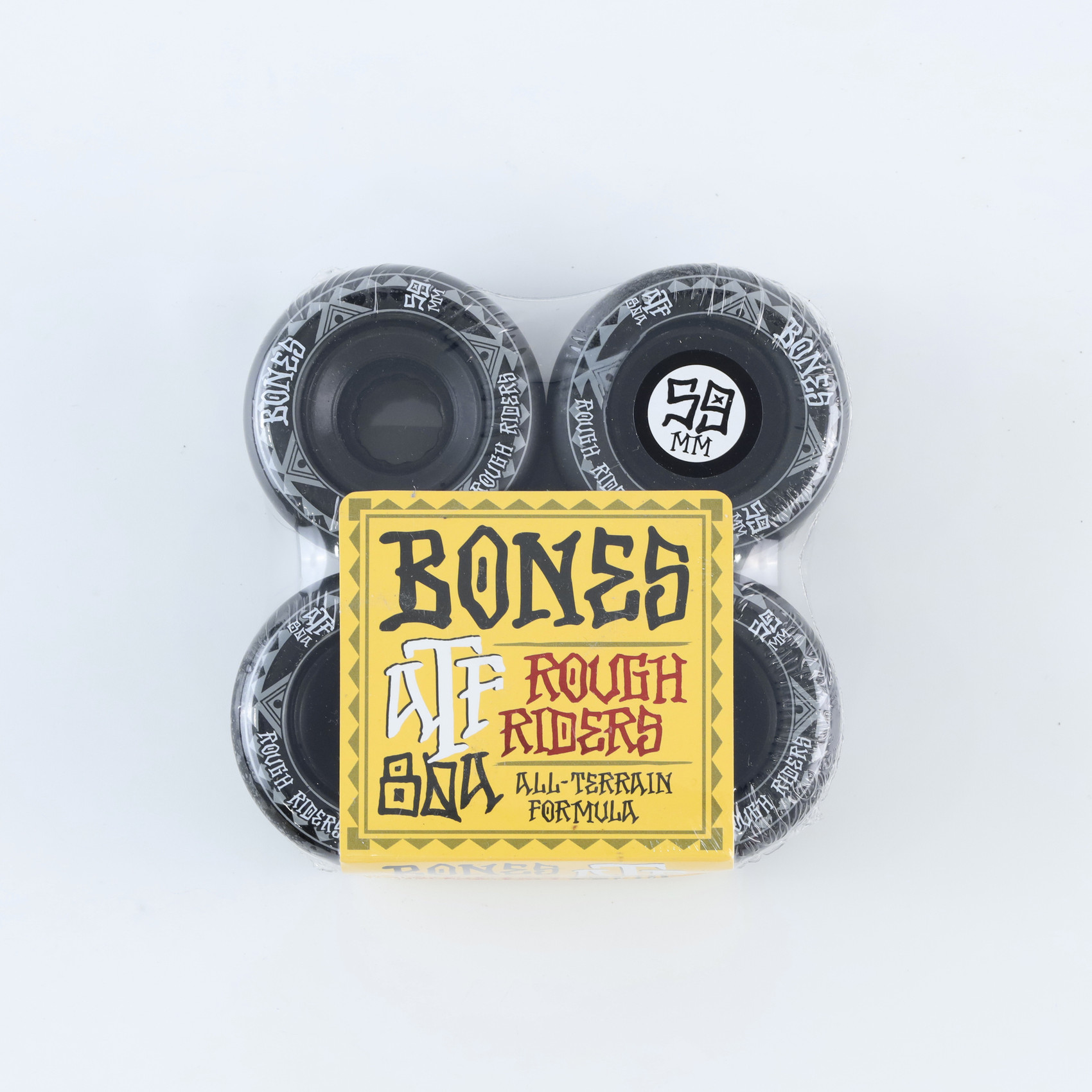 Колеса Bones Rough Rider Runners (black) 80A артикул: - купить в магазине Дайс