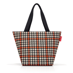 Сумка shopper m glencheck red