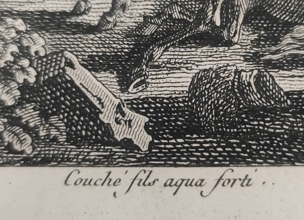 Битва при Ваграме, 7 июля 1809 года. Гравюра из альбома Военные кампании Франции. Париж. 1834