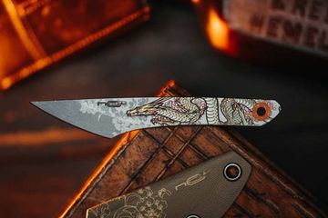 Нож "KOI" Dragon, Grey