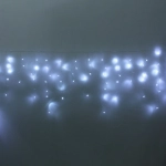 Гирлянда для улицы БАХРОМА «Мерцание» ш5м* в0,4/0,6/0,8 см 196 ламп LED, прозр.пров, 1 реж, IP-54, Белый (возможность соединения)